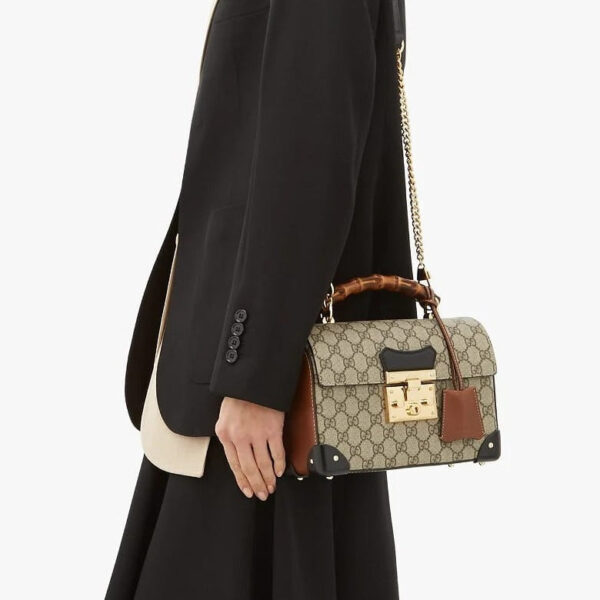 padlock-bamboo-handle-gg-supreme-handbag-110574_1800x1800 Gucci Padlock Bamboo-Handle GG Supreme