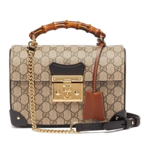 padlock-bamboo-handle-gg-supreme-handbag-132969_1800x1800 Gucci Padlock Bamboo-Handle GG Supreme